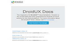 Desktop Screenshot of docs.droidux.com